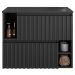 Gabinete Suspenso 2 Portas Basculantes 75 cm BL1000 Grafite FAEM