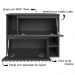 Gabinete Suspenso 2 Portas Basculantes 75 cm BL1000 Grafite FAEM