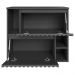 Gabinete Suspenso 2 Portas Basculantes 75 cm BL1000 Grafite FAEM