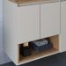 Gabinete Suspenso 3 Portas Com Tampo BL9220 Mell Arenas FAEM