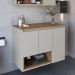 Gabinete Suspenso 3 Portas Com Tampo BL9220 Mell Arenas FAEM