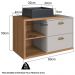 Gabinete Suspenso 80 cm Com Cuba Preta BL8240 Mell Arenas FAEM