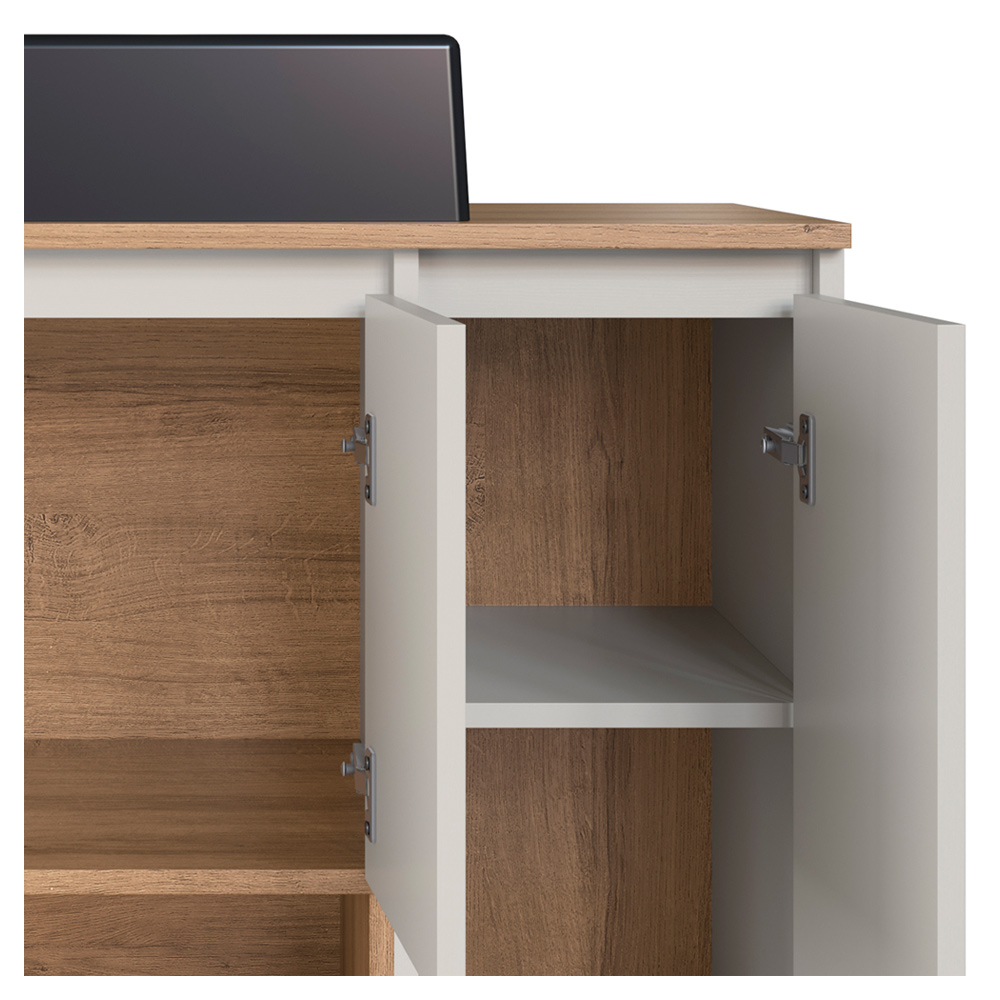 Gabinete Suspenso 80 cm Com Cuba Preta BL9220 Mell Arenas FAEM