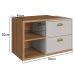 Gabinete Suspenso 80 cm Com Tampo e 2 Gavetas BL8240 Mell Arenas FAEM
