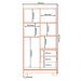 Guarda Roupa 2 Portas Correr ATR RD041 Marrocos Off White MXM