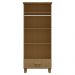 Guarda Roupa 2P 1G Madeira Maciça 81 cm 1140 Freijo Milani Store