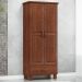 Guarda Roupa 2P 1G Madeira Maciça 81 cm 1140 Imbuia Milani Store