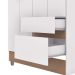 Guarda Roupa 4 Portas Espelho 102 cm 10090 Branco Camarim VLR