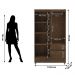 Guarda Roupa 4 Portas Espelho 102 cm 10090 Imbuia VLR
