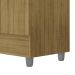 Guarda Roupa 4 Portas Espelho 102 cm 10090 Nature VLR