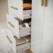 Guarda Roupa 4P Com Espelho Capelinha RG139 Marrocos Off White MXM