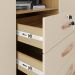Guarda Roupa 6P 3G Espelho 180 cm 6542 Carvalho Am Off White INCP