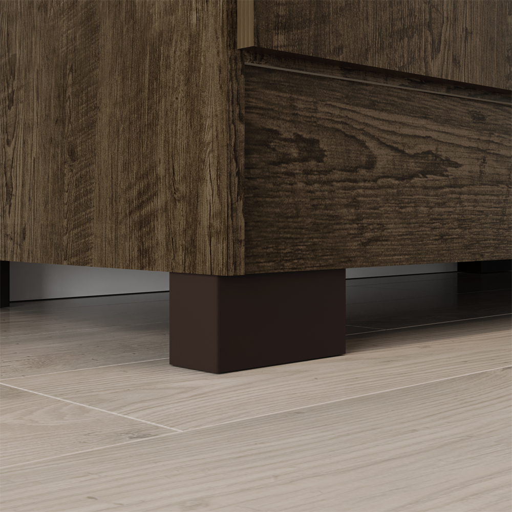 Guarda Roupa 6P 3G Espelho 180 cm 6542 Malbec INCP