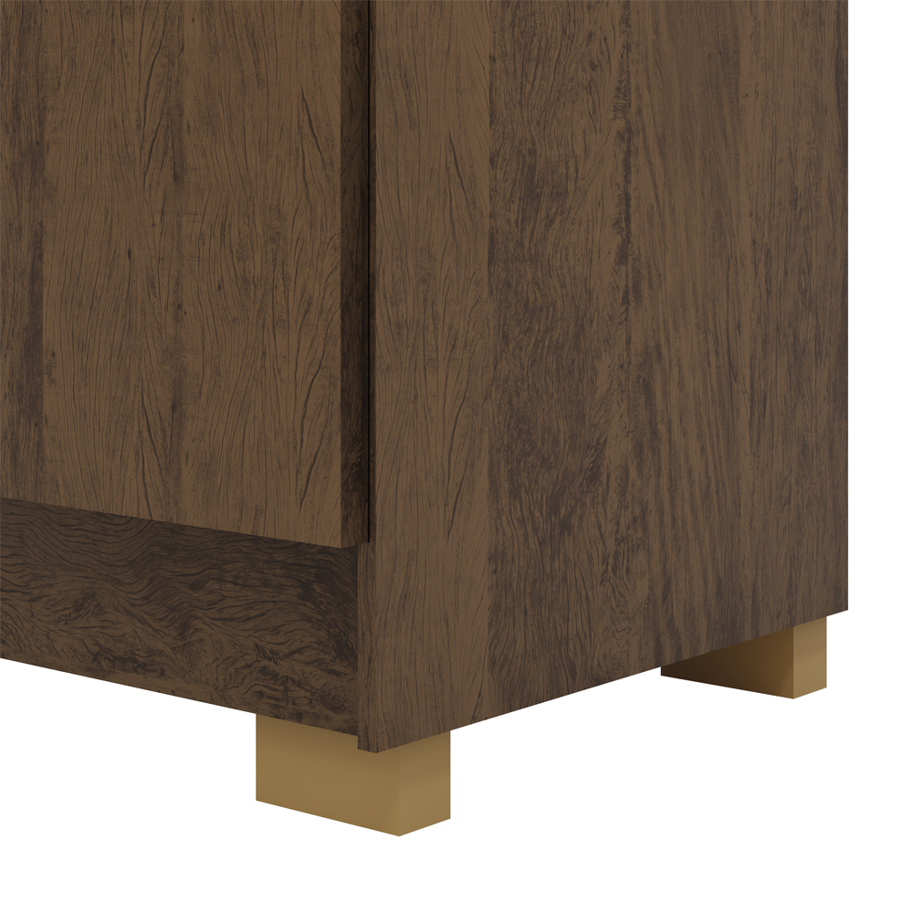 Guarda Roupa Casal 151 cm 6 Portas 3G 10020 Imbuia VLR