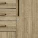 Guarda Roupa Casal 151 cm 6 Portas 3G 10020 Nature VLR