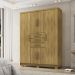 Guarda Roupa Casal 151 cm 6 Portas 3G 10020 Nature VLR