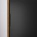 Guarda Roupa Casal 2P Correr MDF 244 cm RD024 Freijo Nero MXM