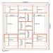 Guarda Roupa Casal 2PT Correr MDF 231 cm TPL RD033 Castanho MXM