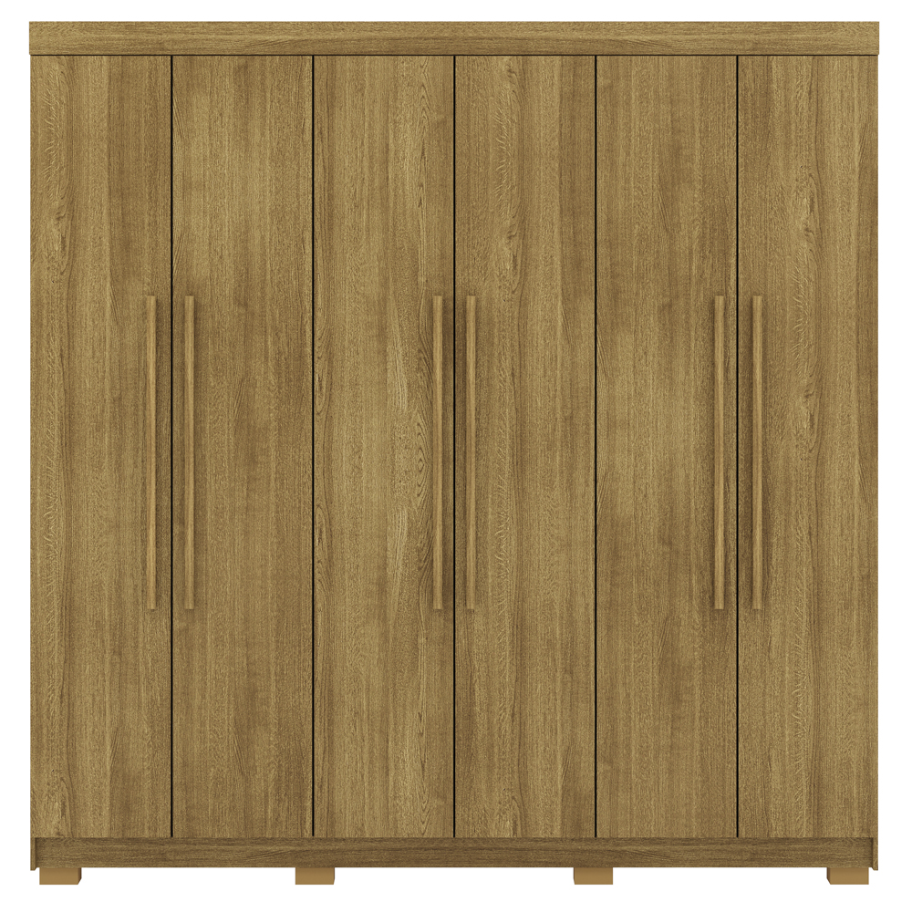Guarda Roupa Casal 6 Portas 2G 218 cm 10037 Nature VLR