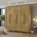 Guarda Roupa Casal 6 Portas 2G 218 cm 10037 Nature VLR