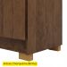 Guarda Roupa Casal 6 Portas 2G Espelho 218 cm Imbuia Champanhe VLR