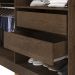 Guarda Roupa Casal 6 Portas 2G Espelho 218 cm Imbuia Champanhe VLR