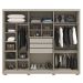 Guarda Roupa Casal 6 Portas 3 Gavetas MDF 275 cm Fend VLR