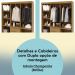 Guarda Roupa Casal 6P 2G 153 cm 10091 Nature VLR