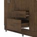 Guarda Roupa Casal 6P 2G Espelho 153 cm Imbuia VLR