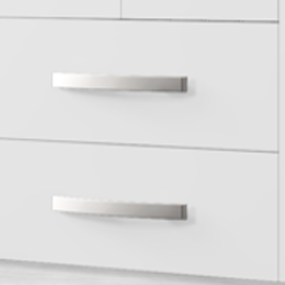 Guarda Roupa Casal 6P 2G Moden 150 cm 3562 Branco Flex INCP