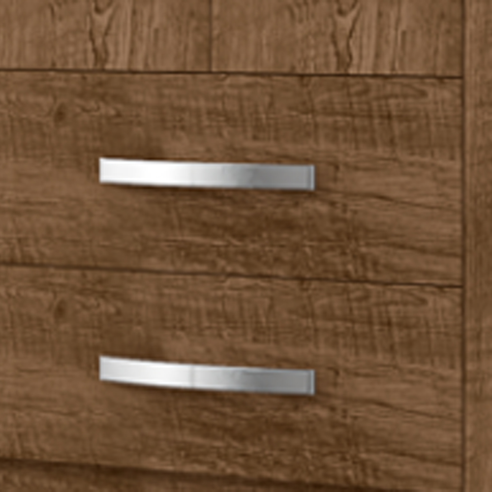 Guarda Roupa Casal 6P 2G Moden 150 cm 3562 Malbec INCP