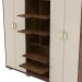 Guarda Roupa Casal 6P 4G NOR 203 cm 10109 Imbuia Fend VLR
