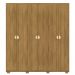 Guarda Roupa Casal 6P 4G NOR 203 cm 10109 Nature VLR