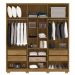 Guarda Roupa Casal 6P 4G NOR 203 cm 10109 Nature VLR