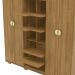 Guarda Roupa Casal 6P 4G NOR 203 cm 10109 Nature VLR