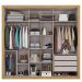 Guarda Roupa Casal 6PT MDF 231 cm RG129 Marrocos Off White MXM