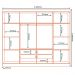 Guarda Roupa Casal 8 Portas 236 cm RG138 Branco Neve MXM