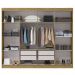 Guarda Roupa Casal 8 Portas 236 cm RG138 Marrocos Off White MXM