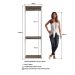 Guarda Roupa Closet 02 Cabideiros 183X60cm Branco Montana PRODDY