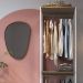Guarda Roupa Closet 02 Cabideiros 183X60cm Branco Montana PRODDY