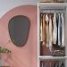 Guarda Roupa Closet 02 Cabideiros 183X60cm Branco PRODDY