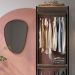 Guarda Roupa Closet 02 Cabideiros 183X60cm Preto Montana PRODDY