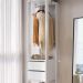 Guarda Roupa Closet 02 Gavetas 183X40cm Branco PRODDY