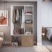 Guarda Roupa Closet 183X100cm Branco Montana PRODDY