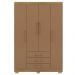 Guarda Roupa Solteiro 120 cm 4 Portas 10088 Nature Camarim VLR