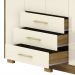 Guarda Roupa Solteiro 120 cm 4 Portas 10088 Nature Champanhe VLR