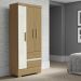 Guarda Roupa Solteiro 3 Portas 2005132 Atacama Off White ARMoveis
