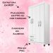 Guarda Roupa Solteiro 4 Portas 3565 Branco Flex INCC