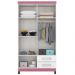 Guarda Roupa Solteiro 4 Portas 3565 Branco Flex INCC