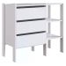 Kit 02 Modulos Para Closet 03 Gavetas DB001 Branco PP Milani Store